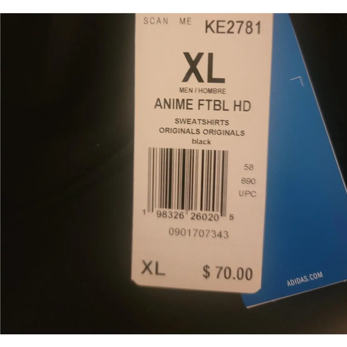Adidas clothing - Black (UPC: 194828270216) 4