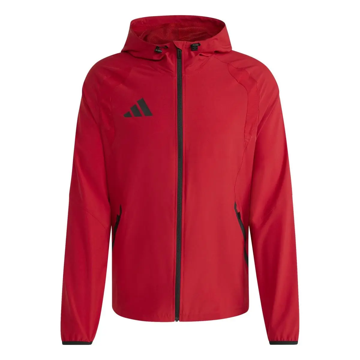 Adidas Mens Tiro Travel Windbreaker Jacket - Red - KD3335