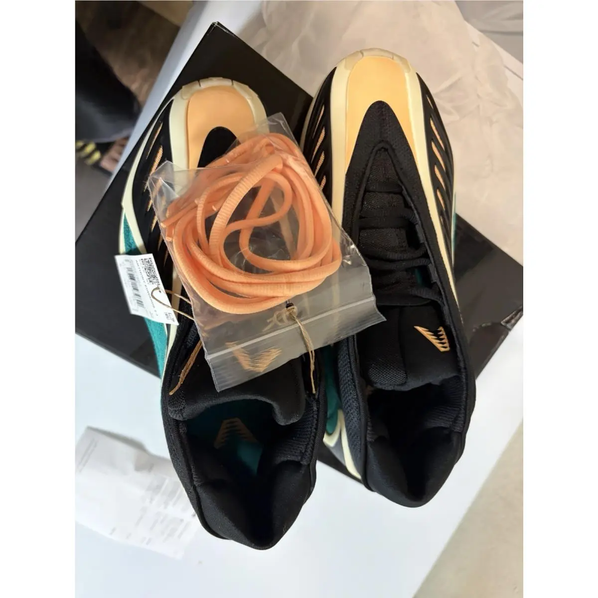 Adidas shoes - Anthony Edwards 2 J - Anthony Edwards - JQ2053 - Black, Green, Beige 3