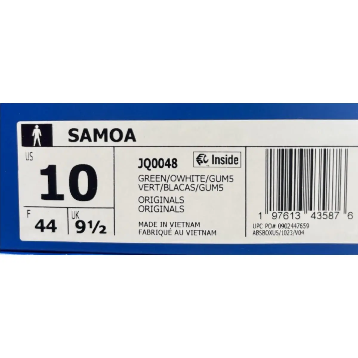Adidas shoes - adidas Samoa - Samoa - JQ0048 - Green 5