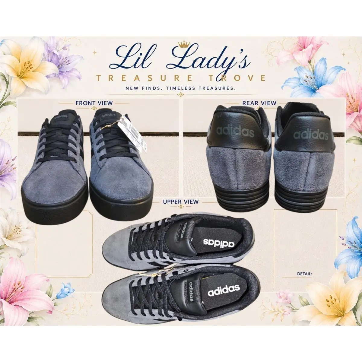 Adidas shoes - Adidas Daily 4.0 - Daily - JI4355 - Black (UPC: 197609873965) 0