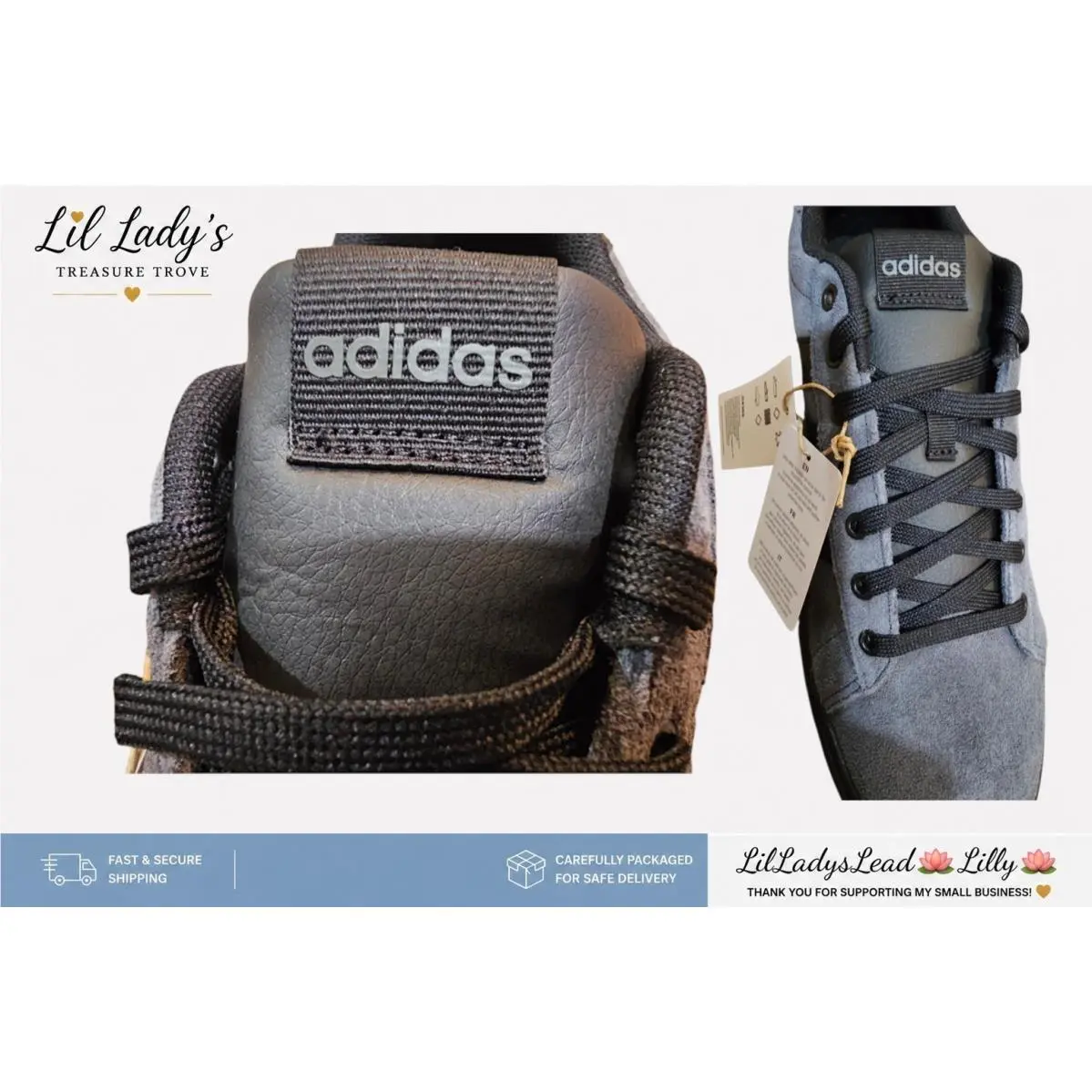 Adidas shoes - Adidas Daily 4.0 - Daily - JI4355 - Black (UPC: 197609873965) 5