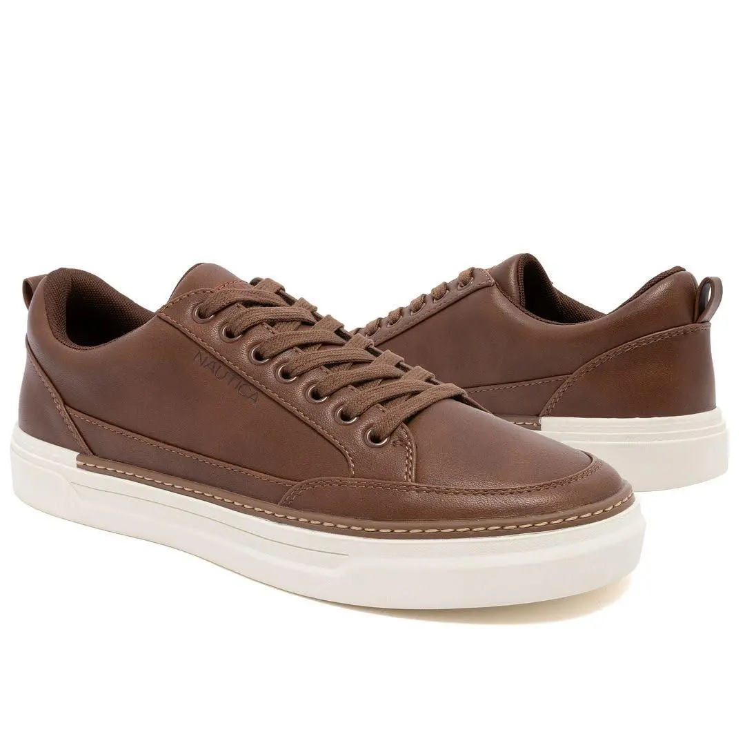 Nautica shoes - f321 - f321 - white tan-consor 50