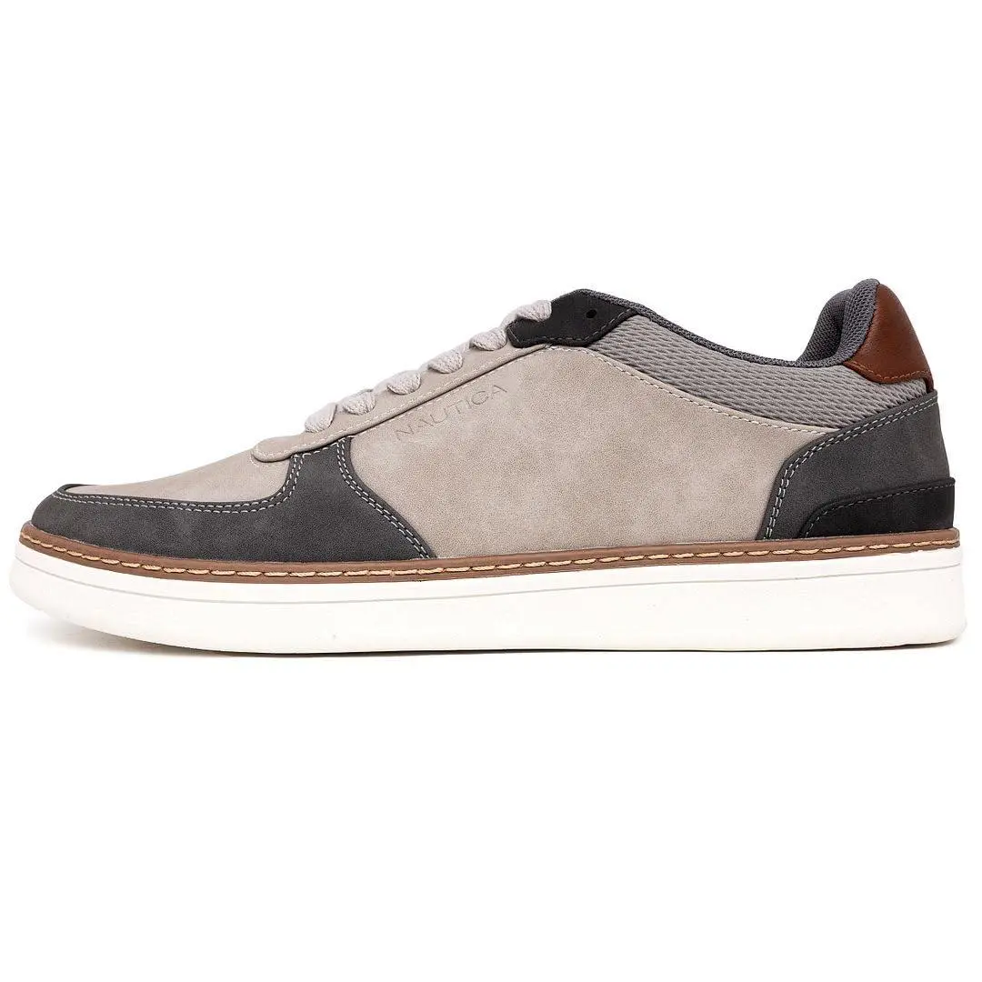 Nautica shoes - f321 - f321 - white tan-consor 35