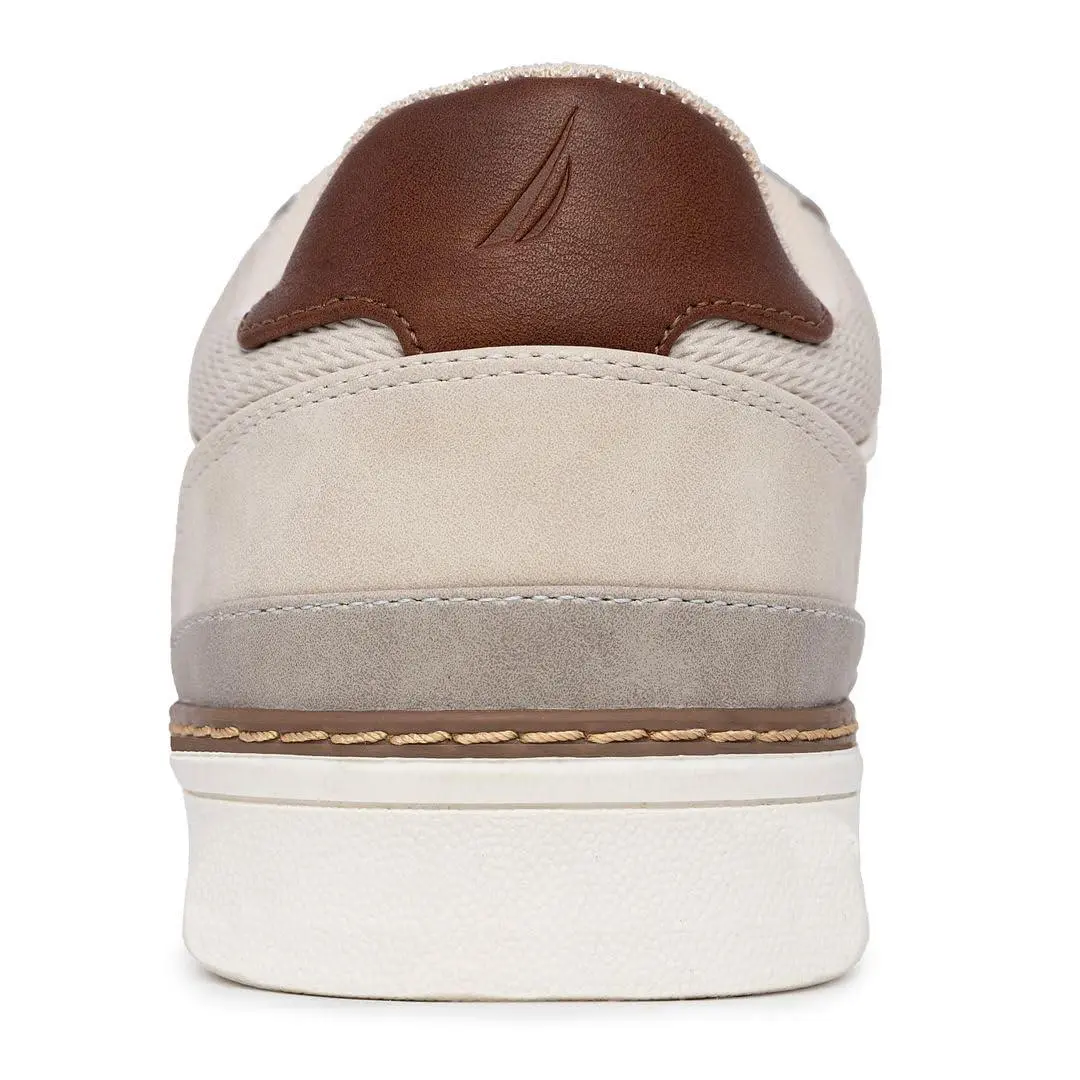 Nautica shoes - f321 - f321 - white tan-consor 42