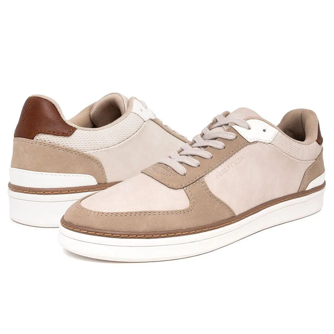 Nautica shoes - f321 - f321 - white tan-consor 56