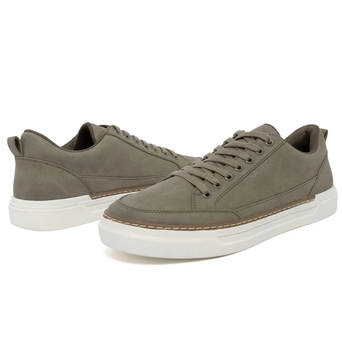 Nautica shoes - f321 - f321 - white tan-consor 62