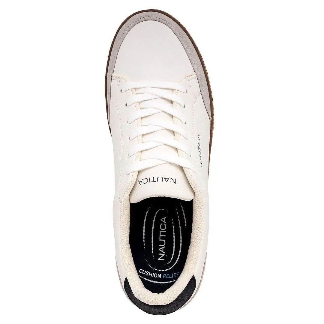 Nautica shoes - f321 - f321 - white tan-consor 26
