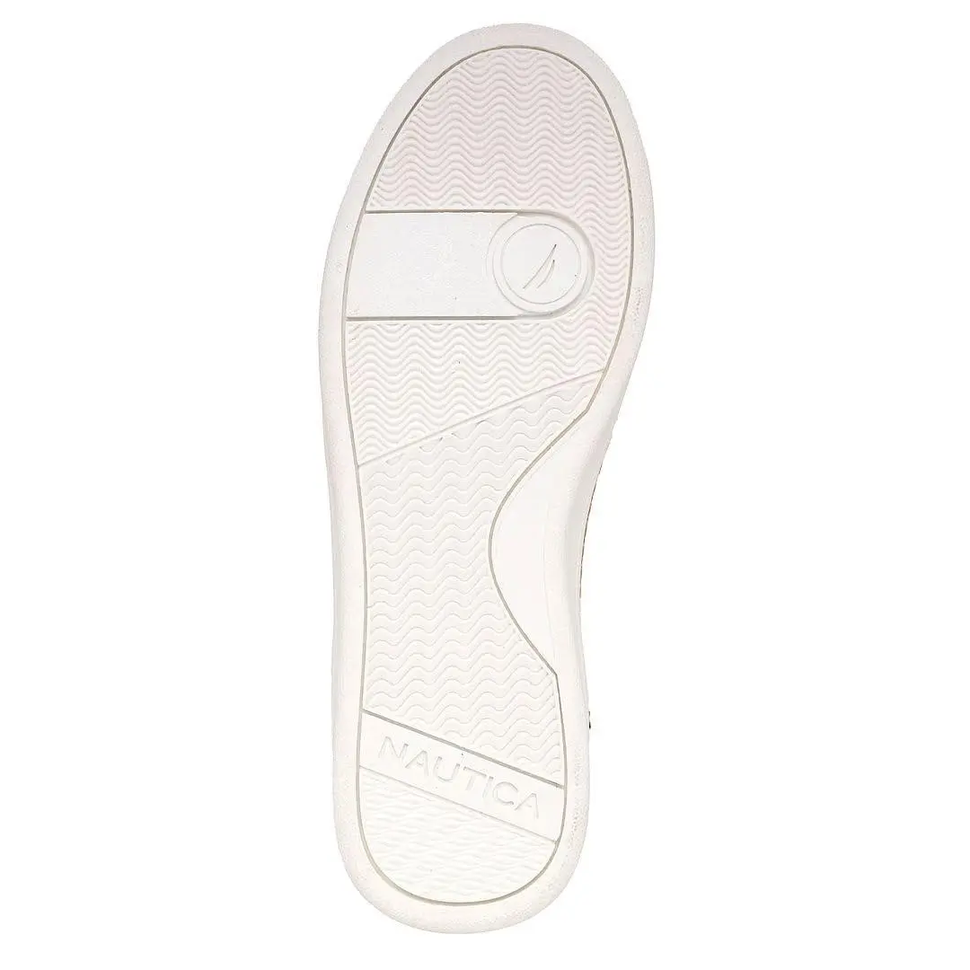 Nautica shoes - f321 - f321 - white tan-consor 21