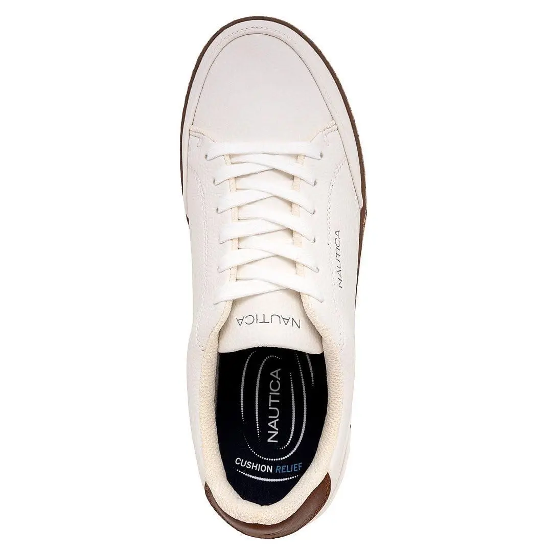 Nautica shoes - f321 - f321 - white tan-consor 32