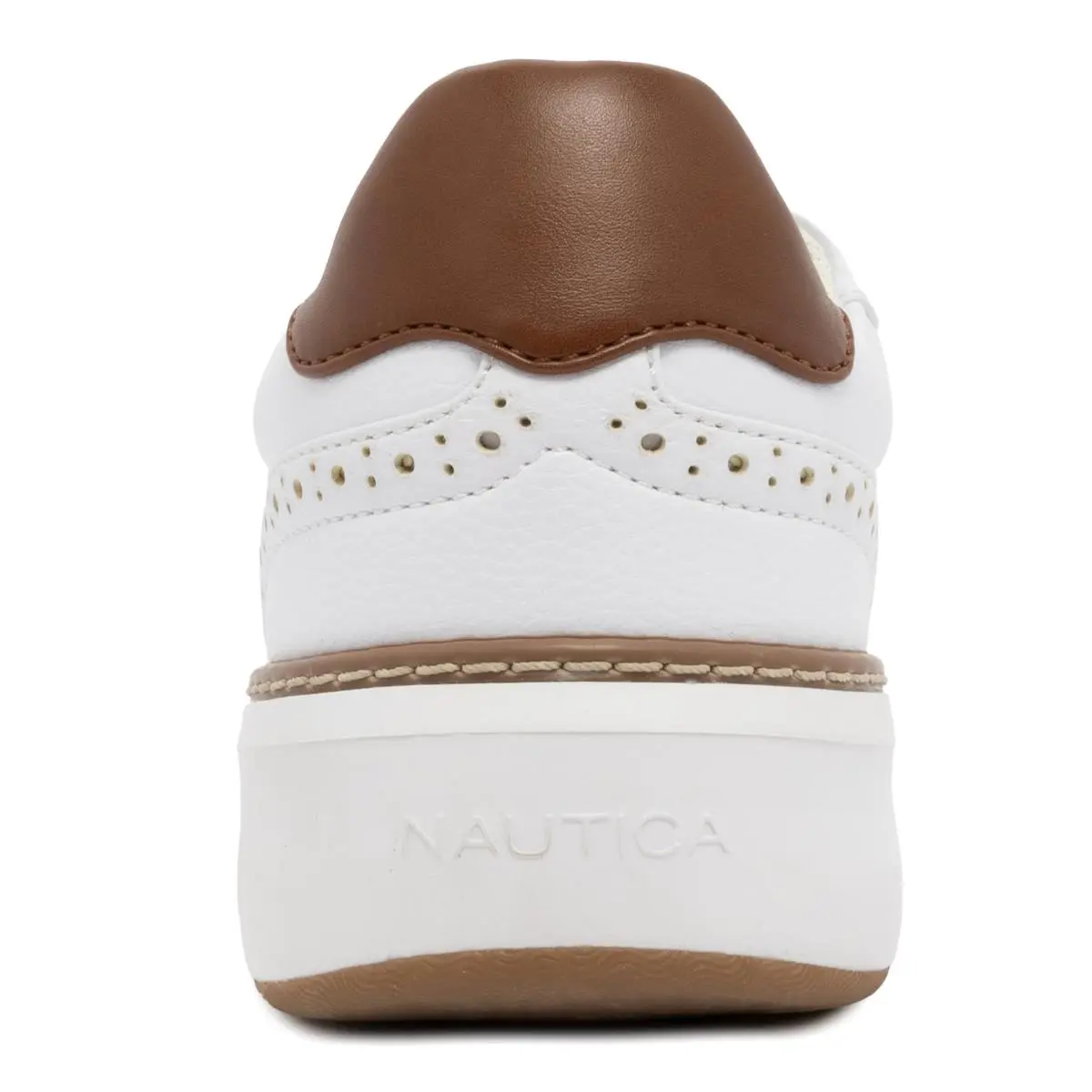 Nautica shoes - f321 - f321 - white tan-consor 6