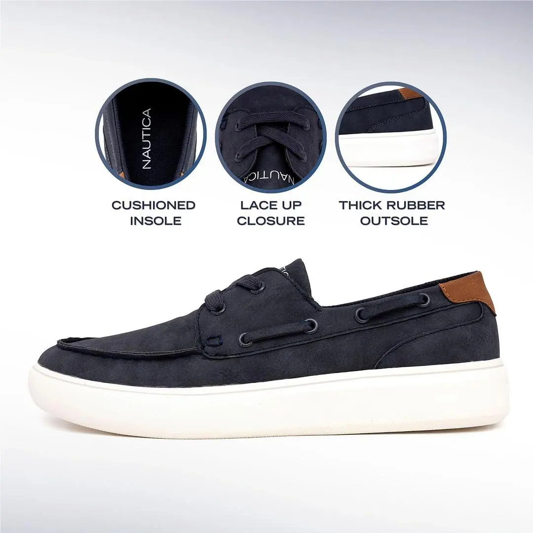 Nautica shoes - a1 - brown-ankar 30