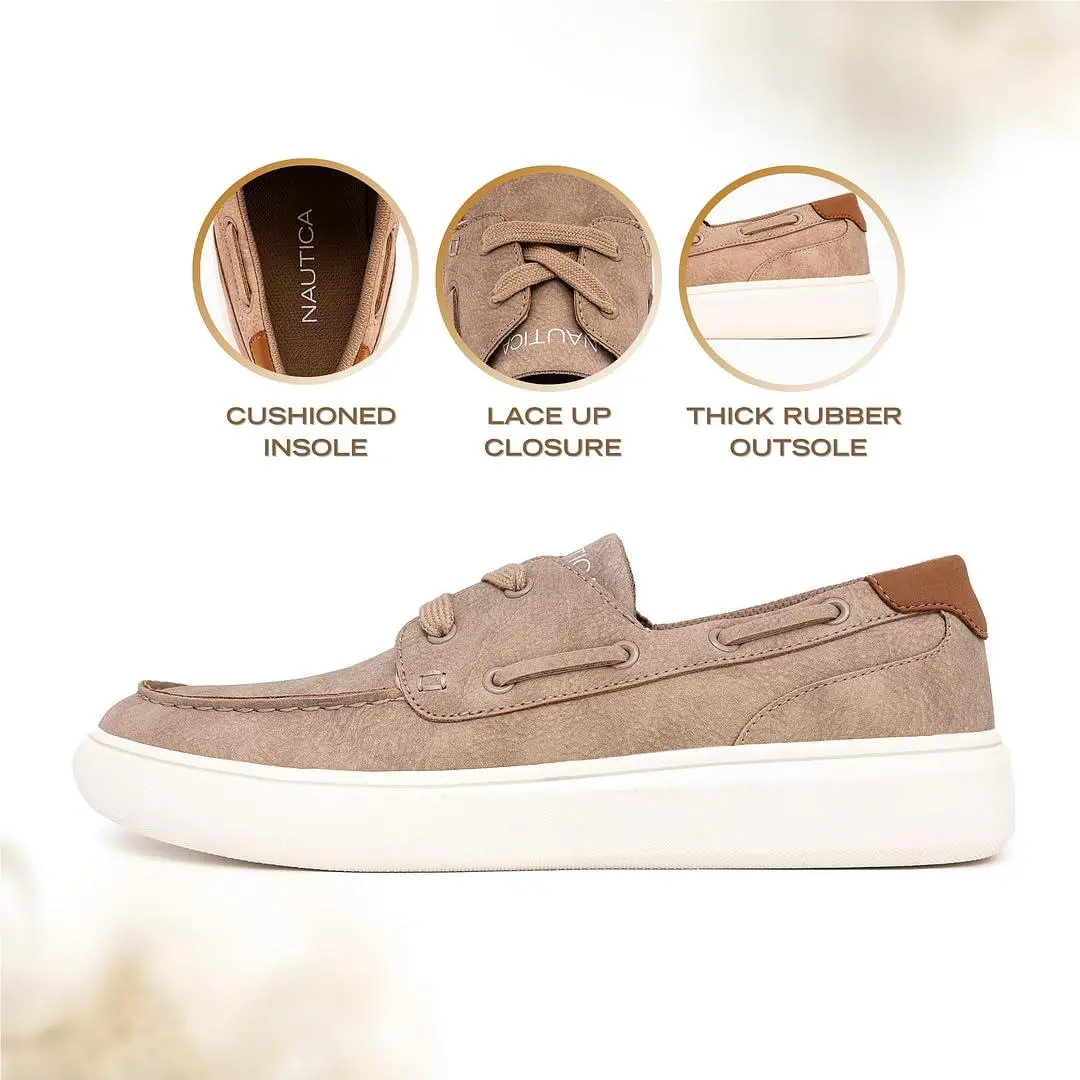 Nautica shoes - a1 - brown-ankar 36
