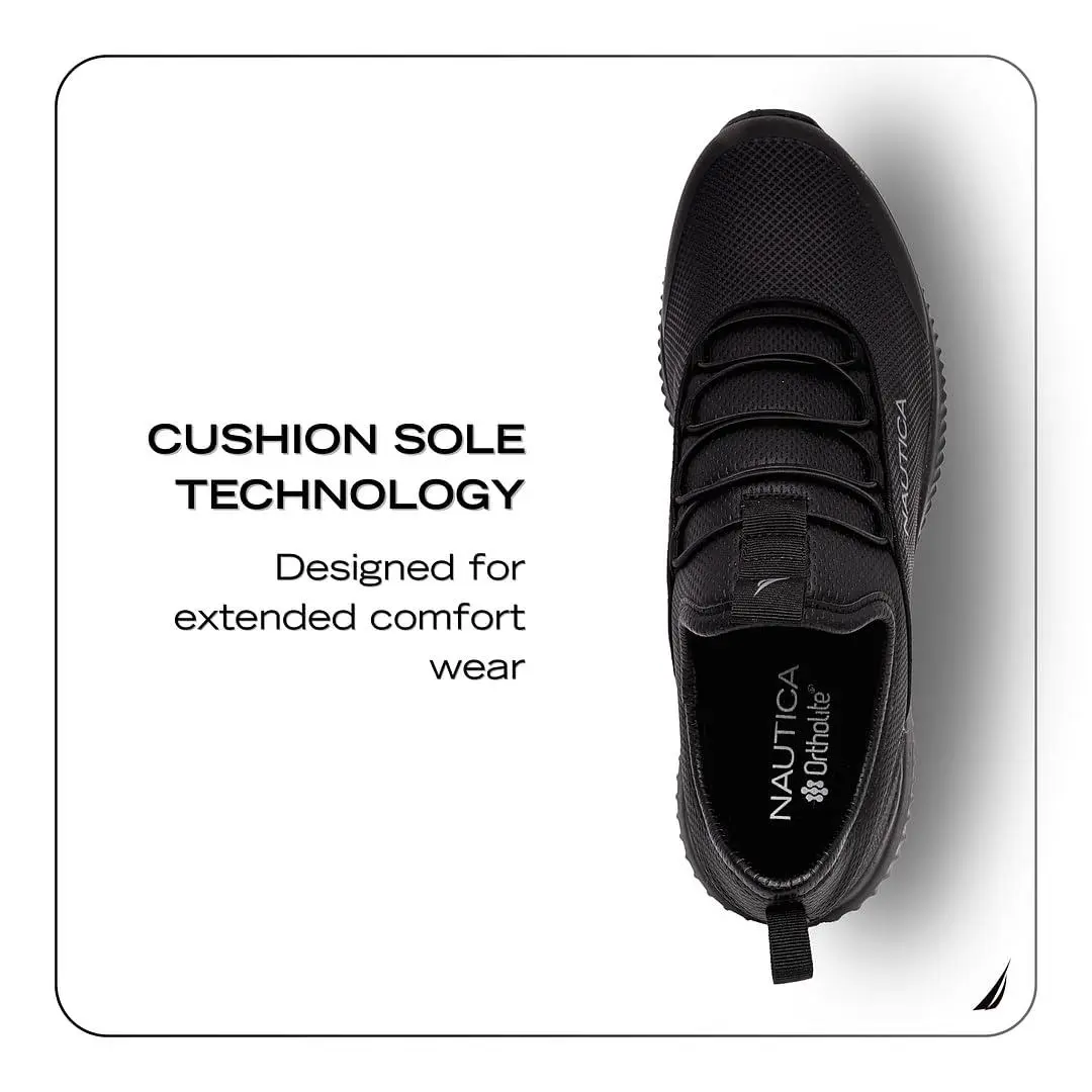 Nautica shoes - food service - food service - leda black 1 2