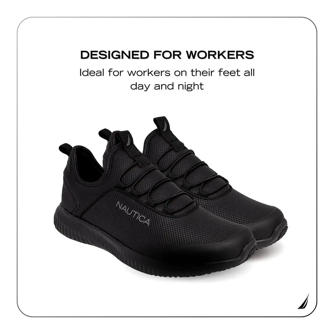 Nautica shoes - food service - food service - leda black 1 6