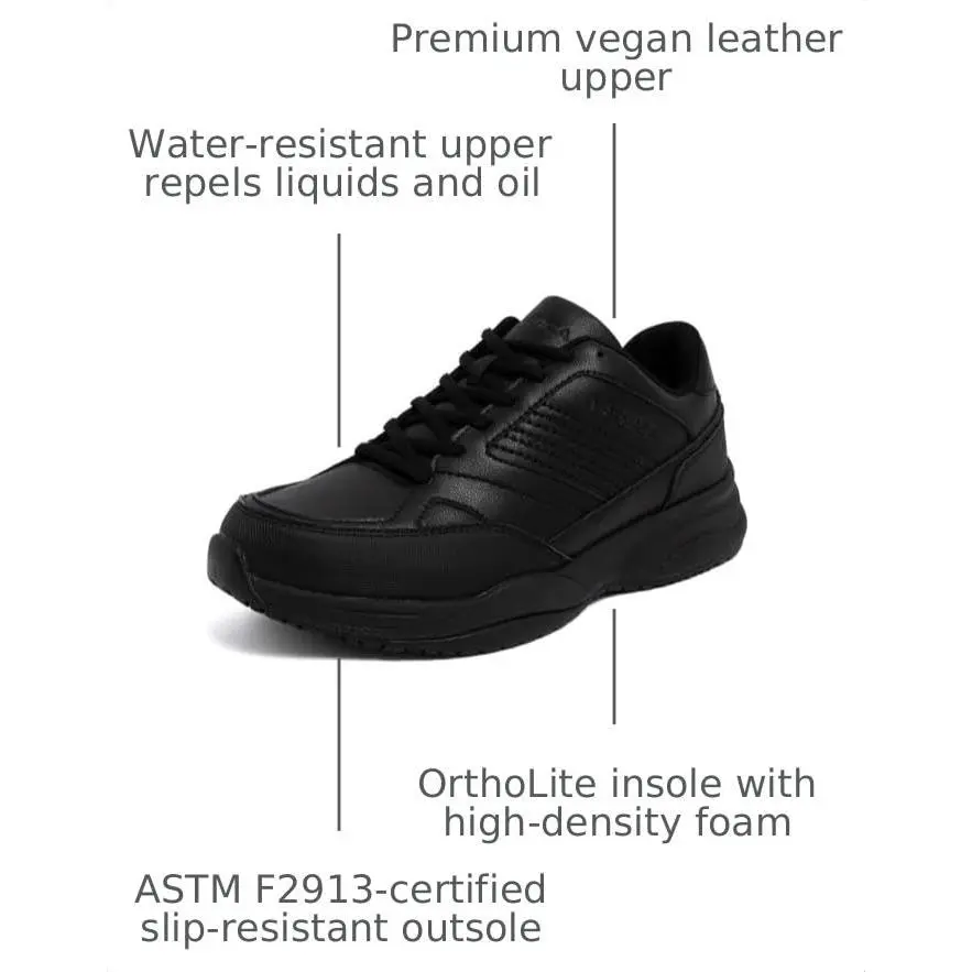 Nautica shoes - food service - food service - leda black 1 23