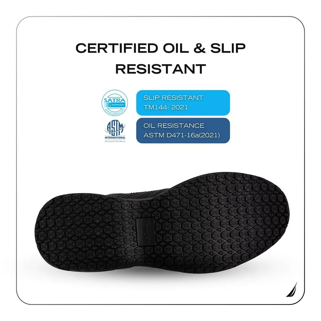 Nautica shoes - food service - food service - leda black 1 28