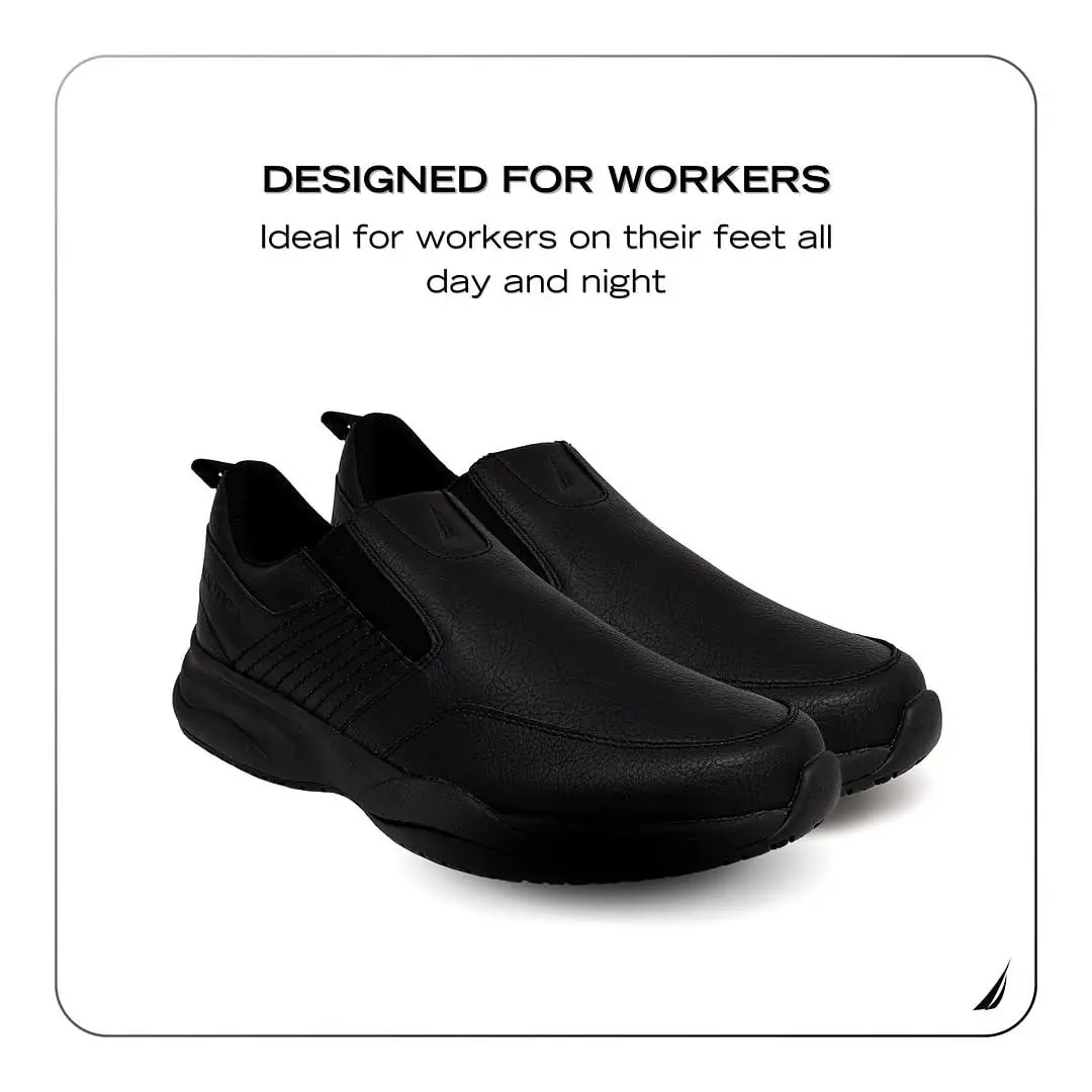 Nautica shoes - food service - food service - leda black 1 29