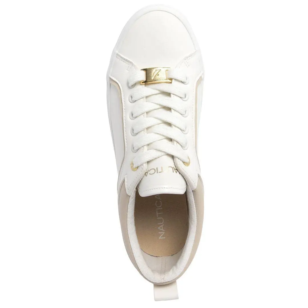Nautica shoes - f401 - f401 - belladawn-white 32