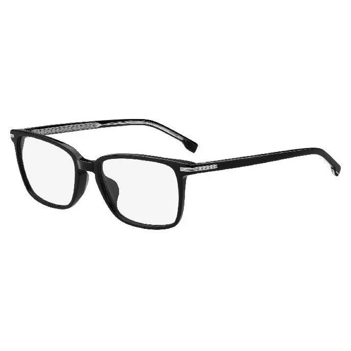 Boss 1670/F 807 Black Eyeglasses Frames 55mm Unisex by Hugo Boss