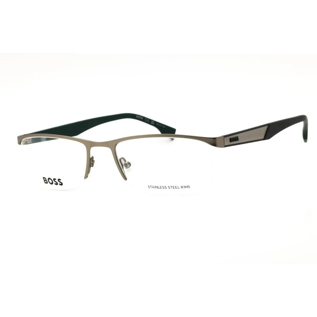 1770 6LB Eyeglasses Ruthenium Frame 58mm by Hugo Boss