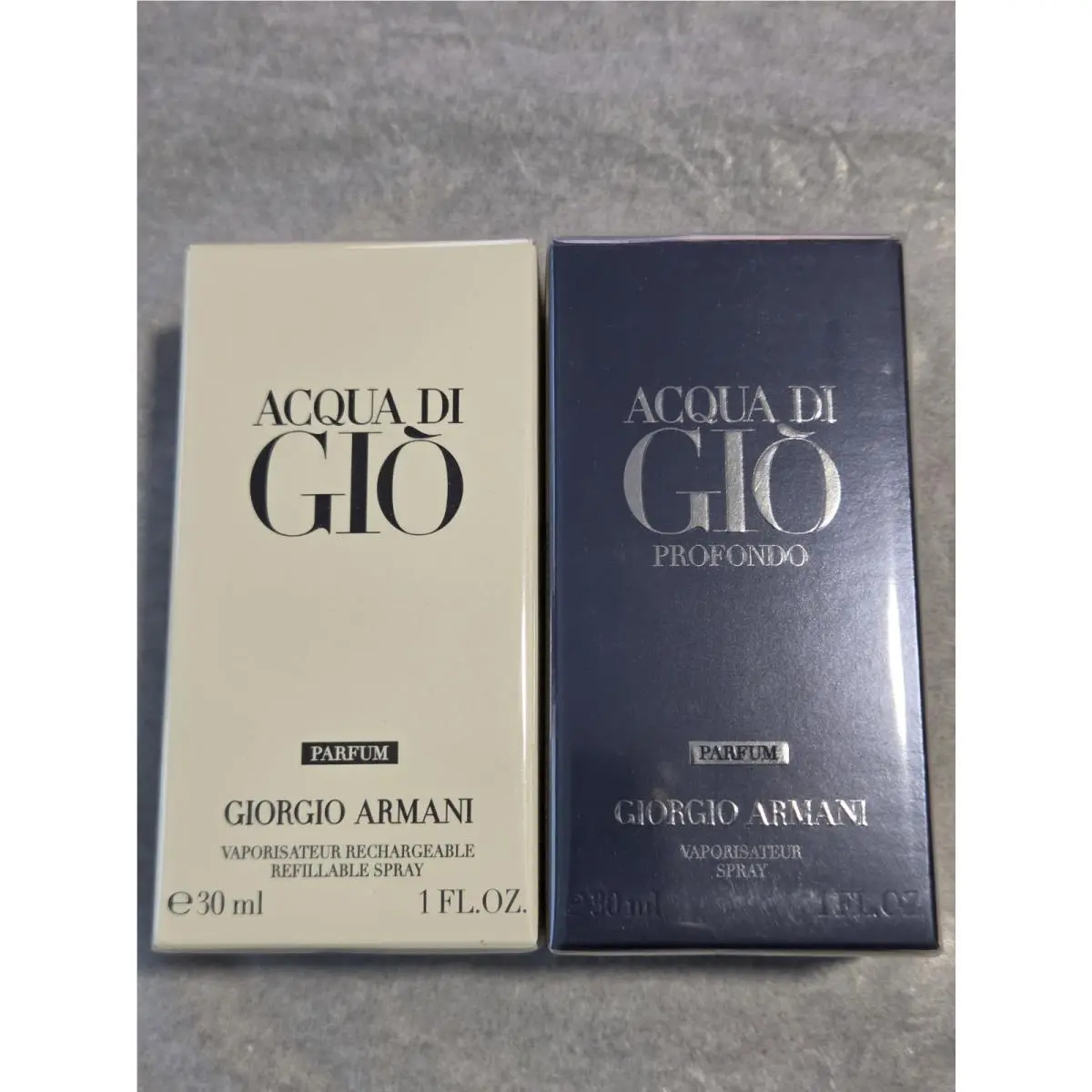 Giorgio Armani Acqua Di Gio Parfum Acqua Di Gio Profondo Parfum 1 Fl. Oz. Each