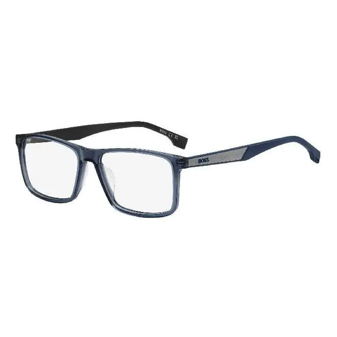 Boss 1768/G Pjp Blue Eyeglasses Frames 57mm Unisex by Hugo Boss