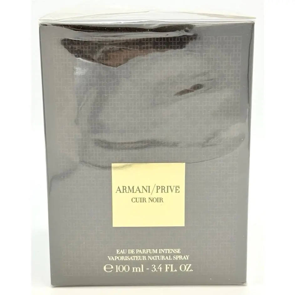 Privé Cuir Noir Edp Intense 100ml 3.4 Fl Oz Spray by Giorgio Armani