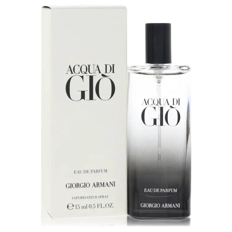 Giorgio Armani Acqua Di Gio Eau De Parfum Spray 0.5oz/15ml F/men Fresh Aquatic