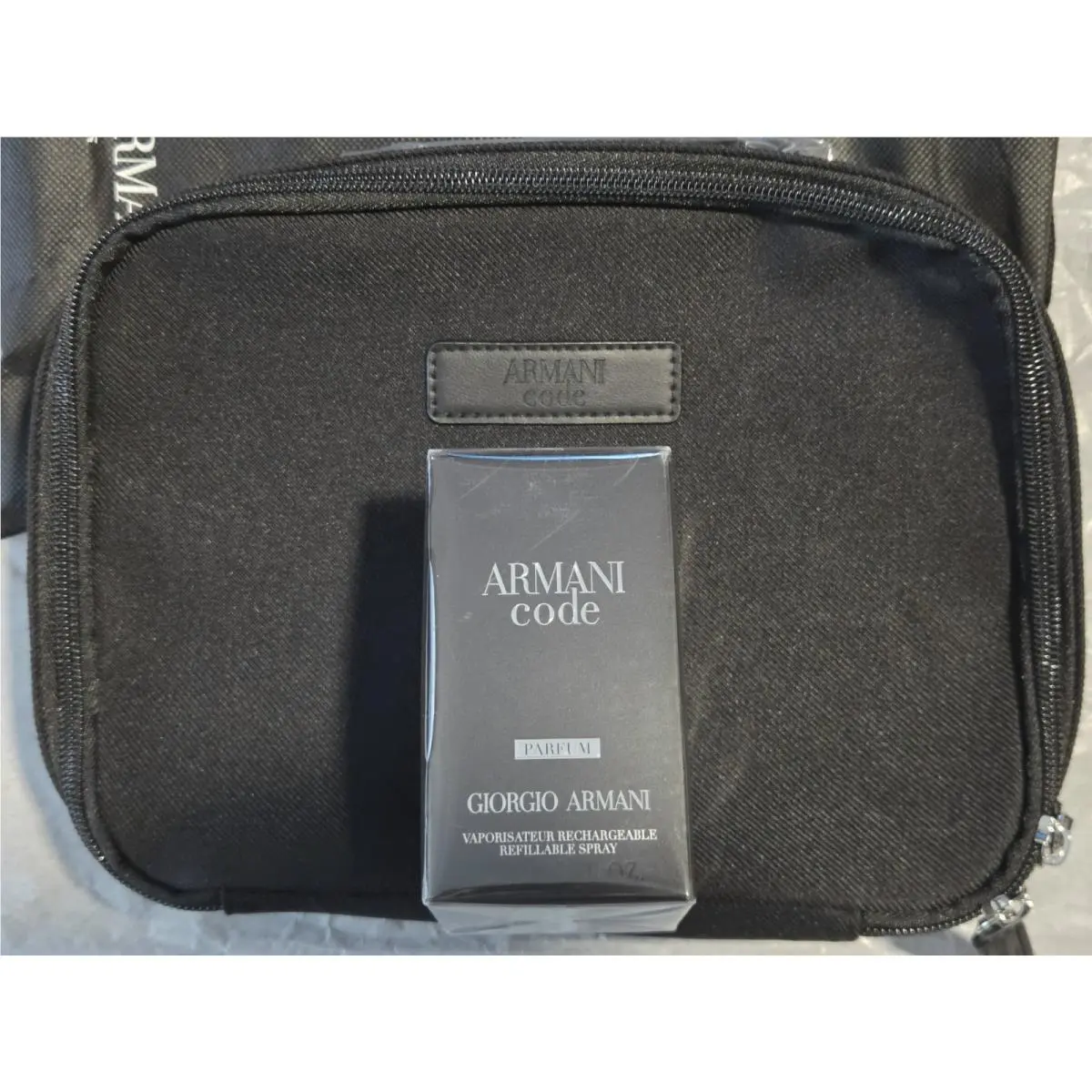 Code Parfum 1.7 Fl. Oz. / 50 mL Armani Code Travel Bag by Giorgio Armani