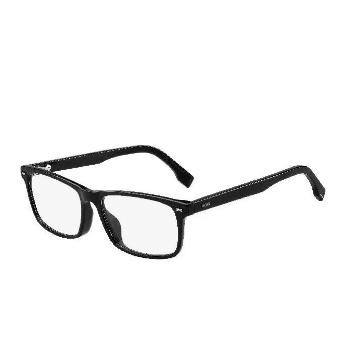 Boss 1478/F 807 Black Eyeglasses Frames 55mm Men`s by Hugo Boss
