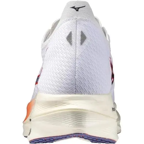 Mizuno shoes - Wave Rebellion Pro 3 Lo - 411526 - White / Baritone Blue (with Orange Accents) (UPC: 889961761560) 3