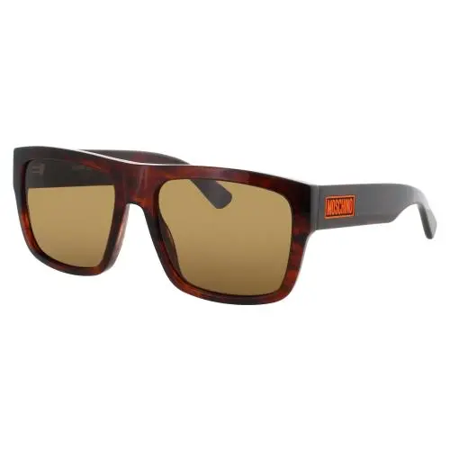 MOS187/S-EX4/70 Sunglasses Sun Glasses EX4 56mm Unisex Brown Horn by Moschino