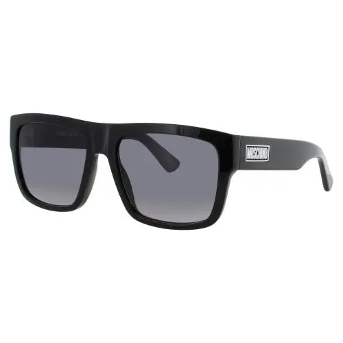 MOS187/S-807/9O Sunglasses Sun Glasses 807 56mm Unisex Black by Moschino