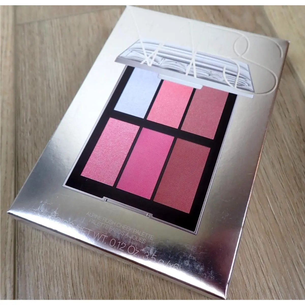 Nars Alpine Rush Cheek Palette 6 Shades Blush Make-up Pink Set Winter 2026 by NARS Cosmetics