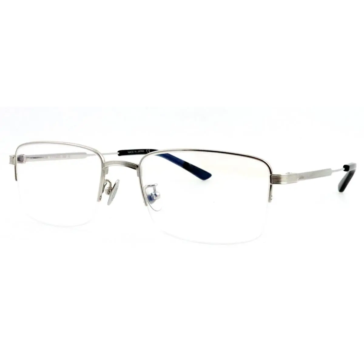 Cartier CT0348O 002 55mm Silver Titanium Half-rim Eyeglasses Frames France