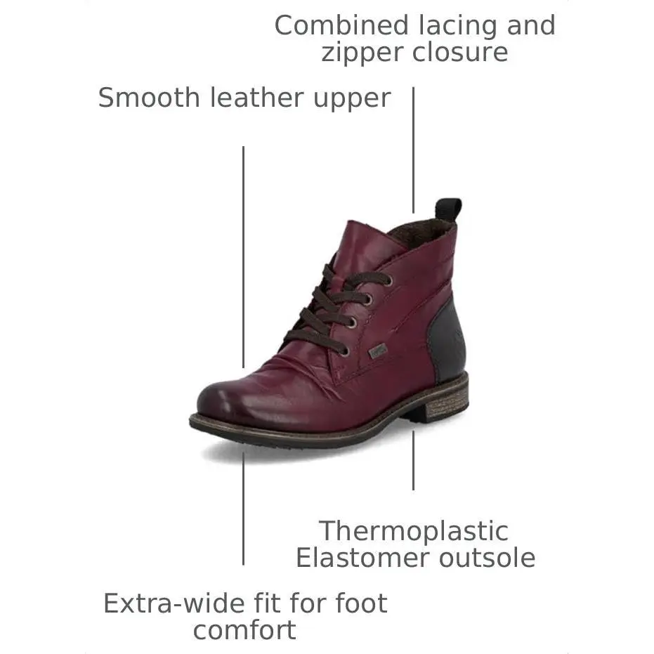 Rieker shoes - 74804 - 74804 - chestnut/antik 21