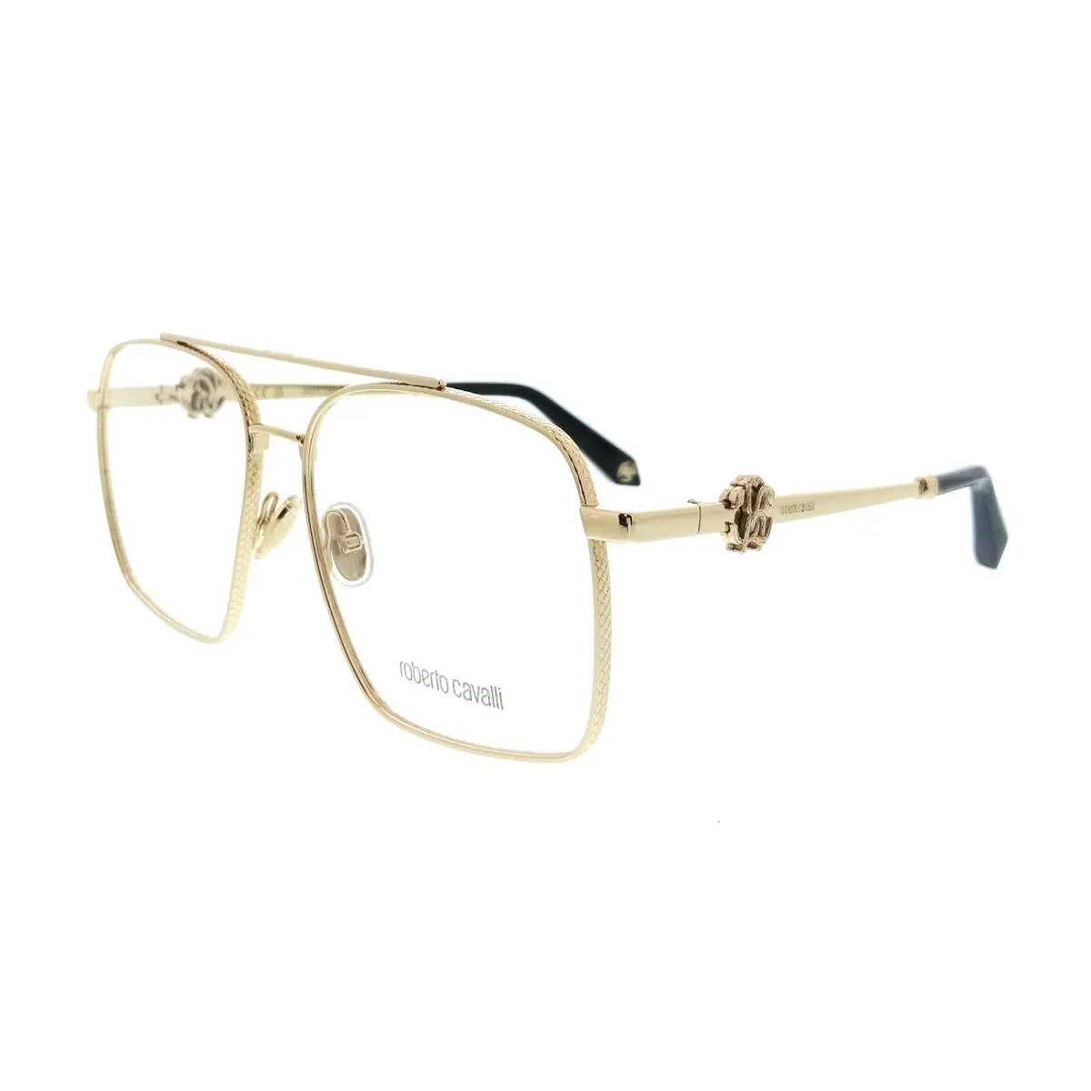 VRC028 580300 Rose Gold Square Unisex Optical Frames by Roberto Cavalli