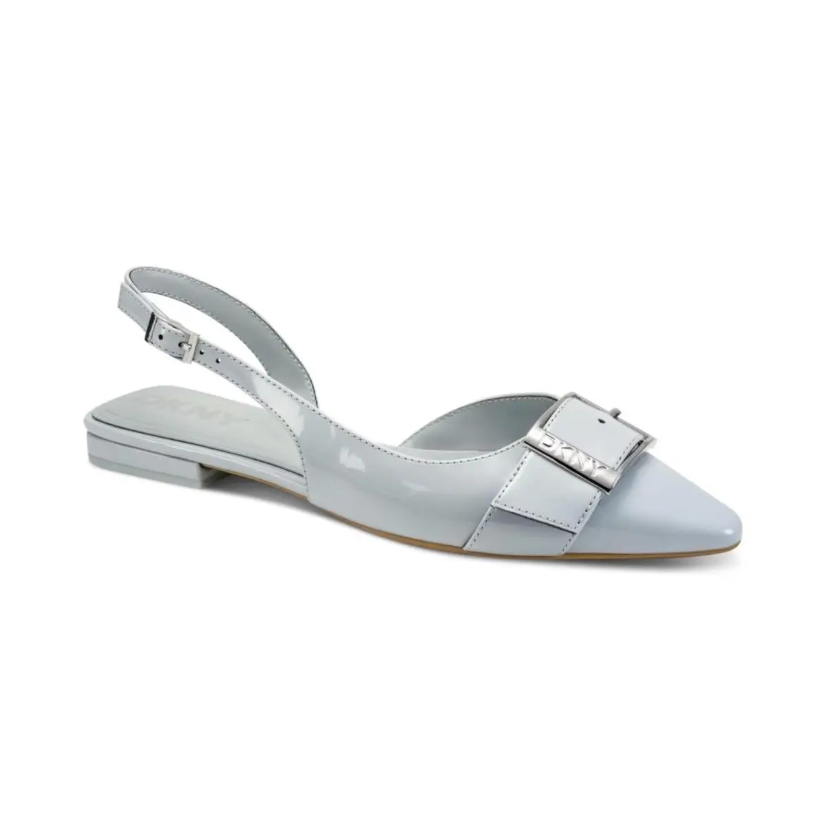 Women`s Dkny Clemma Pointed Toe Flats Storm Gray