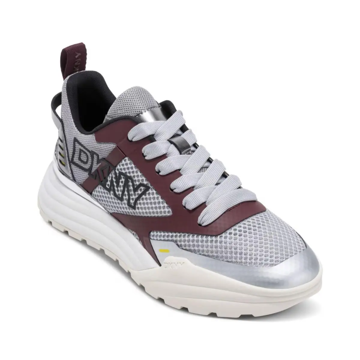 Women`s Dkny Zaine Lace Up Sneaker Nickel