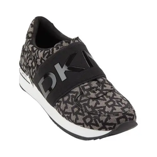 DKNY shoes - MARLISLIP ON SNEA - MARLISLIP SNEA - K3190976 BLK/GRY - Black 2