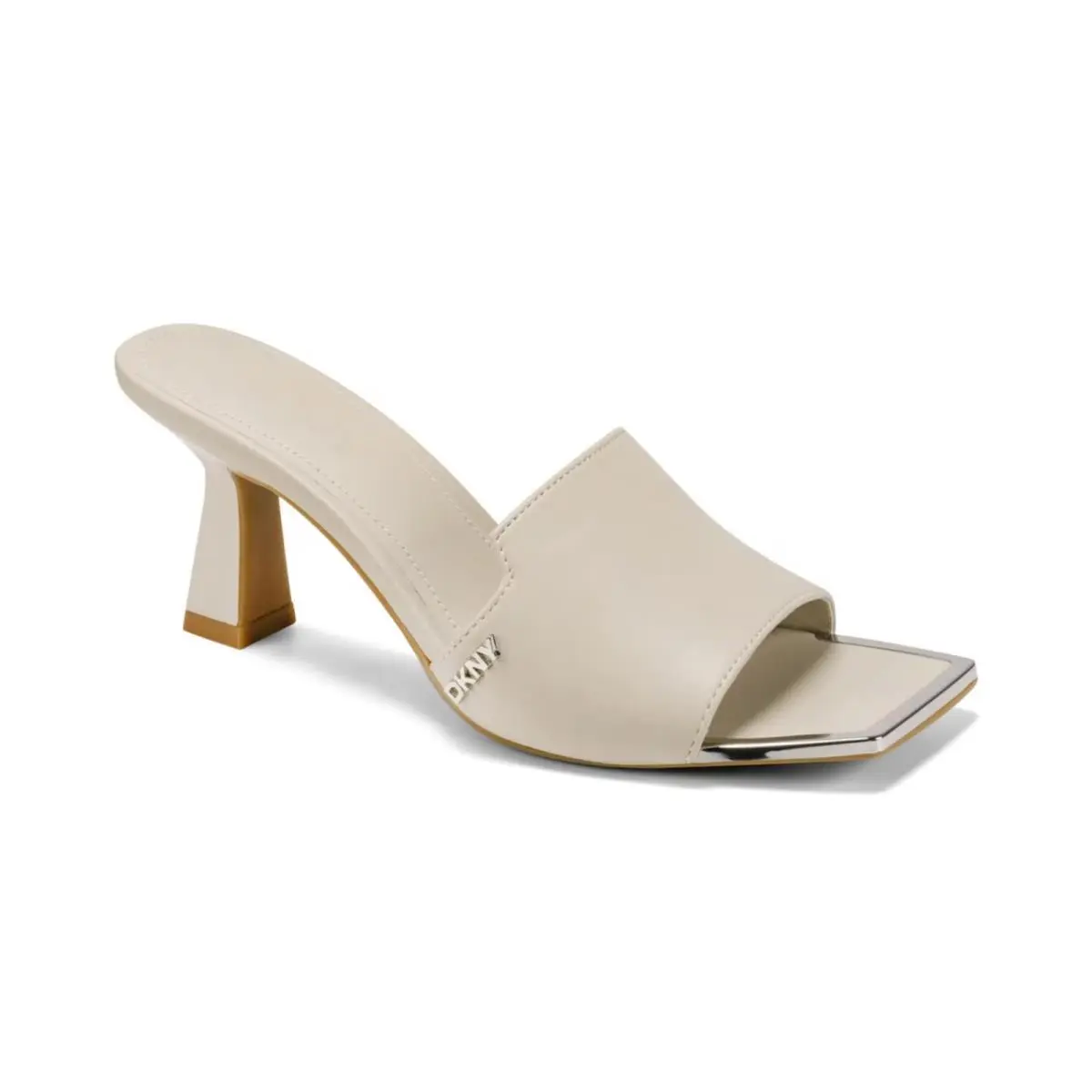 Women`s Dkny Kailyn Slip-on Mule Sandals Light Taupe