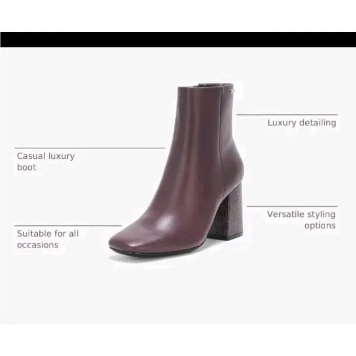 DKNY shoes - DKNY Steph - Steph - Dark Cherry (UPC: 755403530776) 3