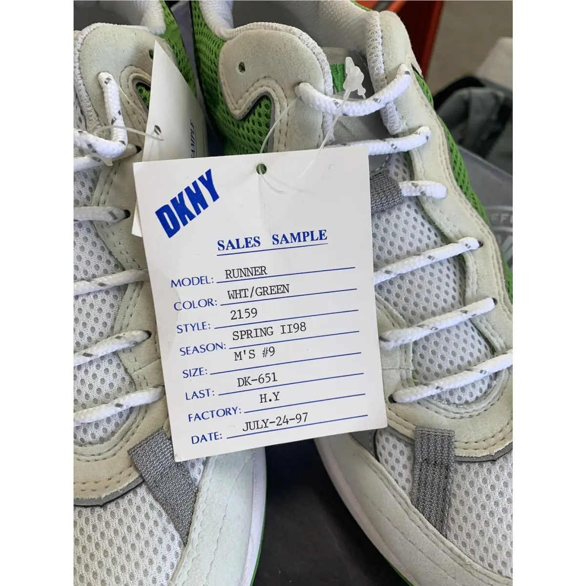 DKNY shoes - SAMPLE - SAMPLE - SAMPLE - Green 6