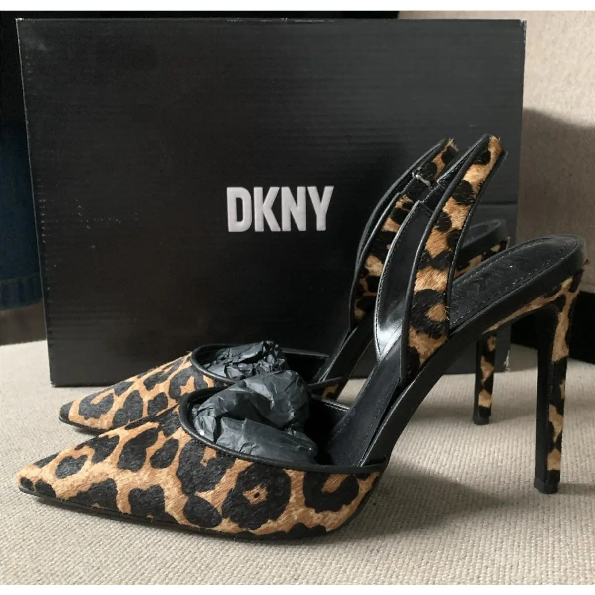 DKNY shoes - Macia-Slingback - Leopard (UPC: 0755406179019) 1