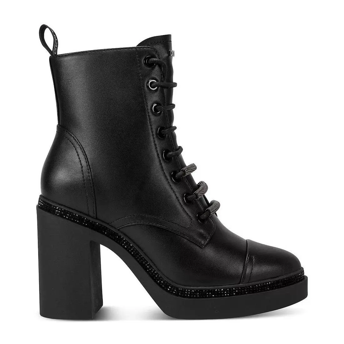 DKNY shoes - Zippered Platform Heel Boots - Zippered Platform Heel Boots - Black 0