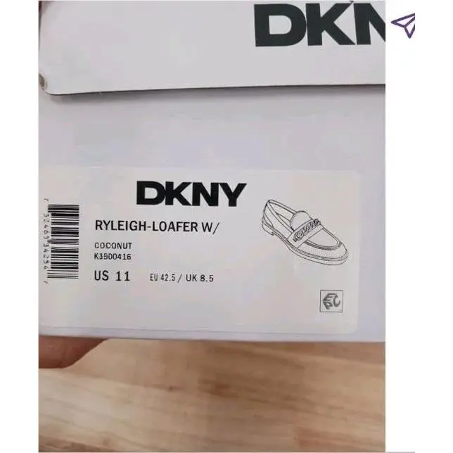 DKNY shoes - DKNY Ryleigh Chain Loafers - Ryleigh Chain Loafers - Coconut (Cream/Off-White) 2