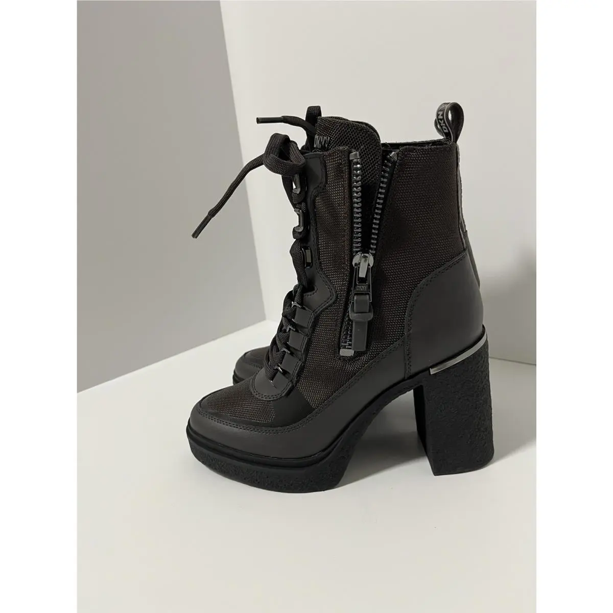 DKNY shoes - Toia - Lace Up Platf - K3373107 - Brown, Black 8