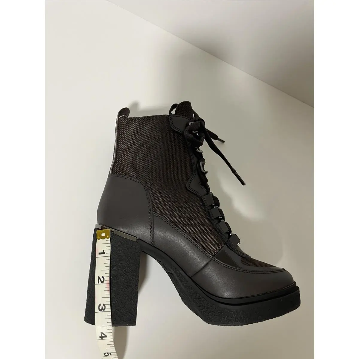 DKNY shoes - Toia - Lace Up Platf - K3373107 - Brown, Black 10