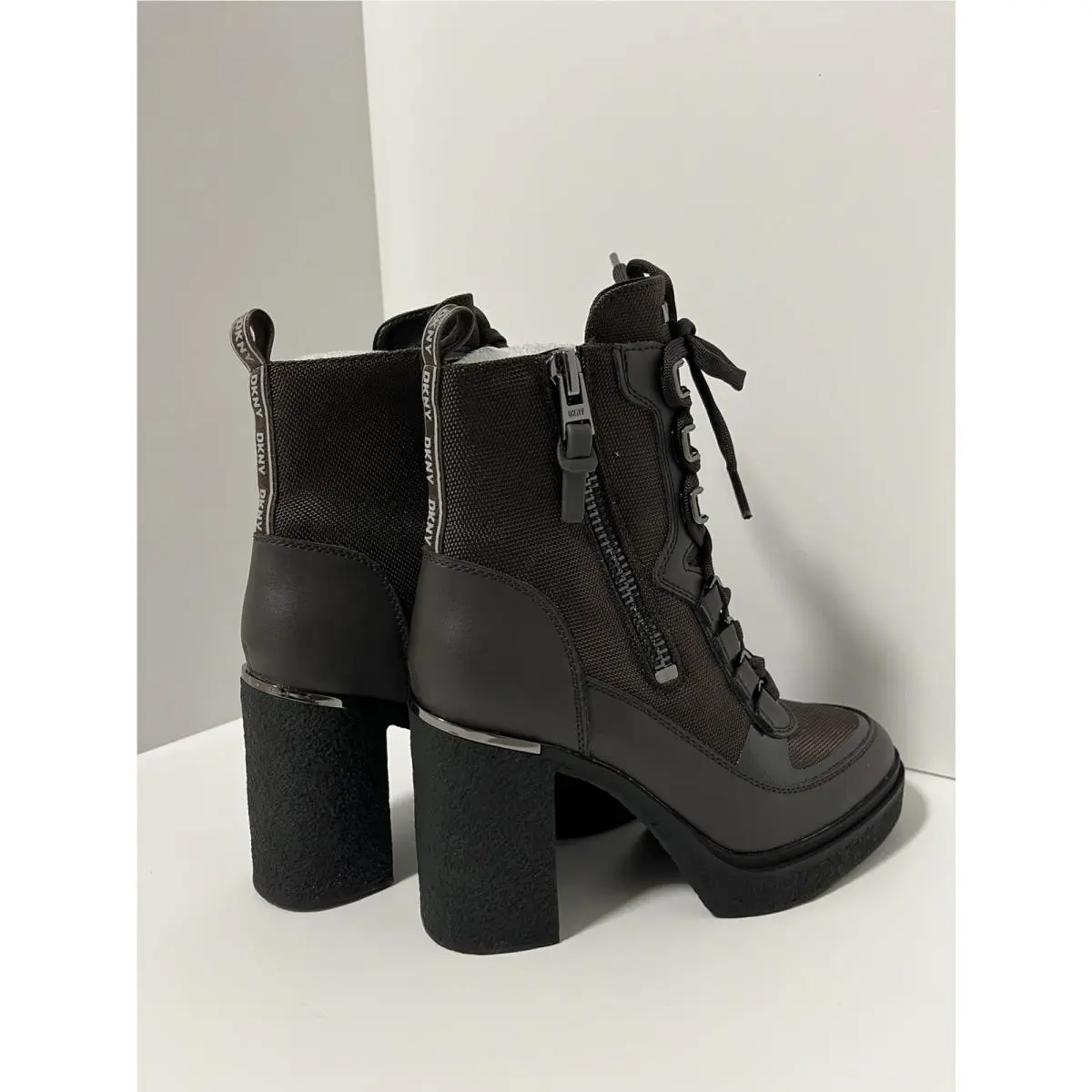 DKNY shoes - Toia - Lace Up Platf - K3373107 - Brown, Black 2